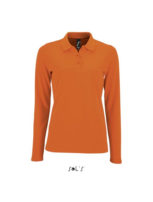 PERFECT LSL WOMEN - LONG-SLEEVE PIQUÉ POLO SHIRT PERFECT LSL WOMEN - LONG-SLEEVE PIQUÉ POLO SHIRT