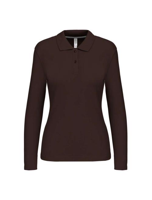 LADIES' LONG-SLEEVED POLO SHIRT LADIES' LONG-SLEEVED POLO SHIRT