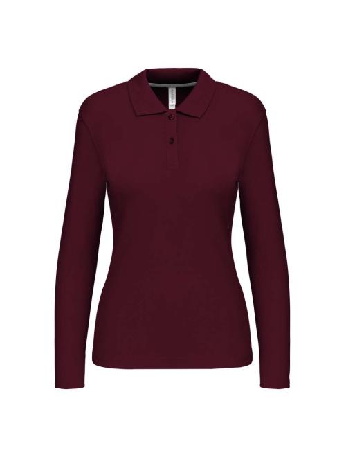 LADIES' LONG-SLEEVED POLO SHIRT LADIES' LONG-SLEEVED POLO SHIRT