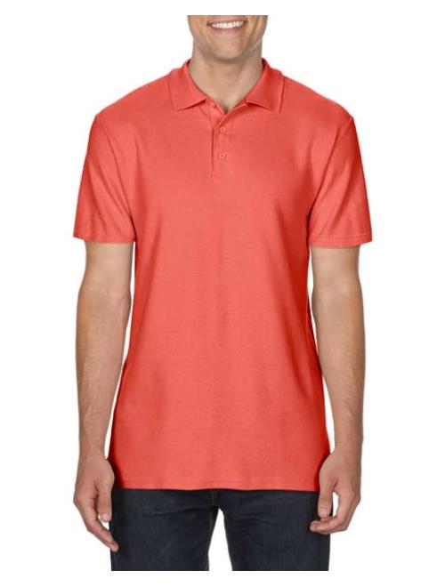 SOFTSTYLE® ADULT DOUBLE PIQUÉ POLO SOFTSTYLE® ADULT DOUBLE PIQUÉ POLO