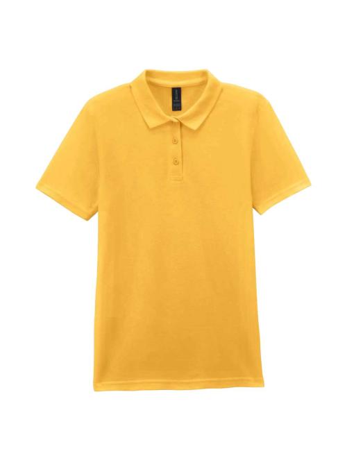 SOFTSTYLE® LADIES' DOUBLE PIQUÉ POLO