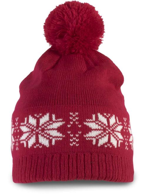 FAIR ISLE KNIT BEANIE