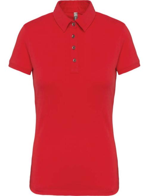 LADIES' SHORT SLEEVE JERSEY POLO SHIRT LADIES' SHORT SLEEVE JERSEY POLO SHIRT