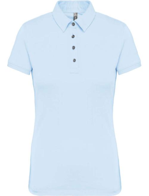 LADIES' SHORT SLEEVE JERSEY POLO SHIRT