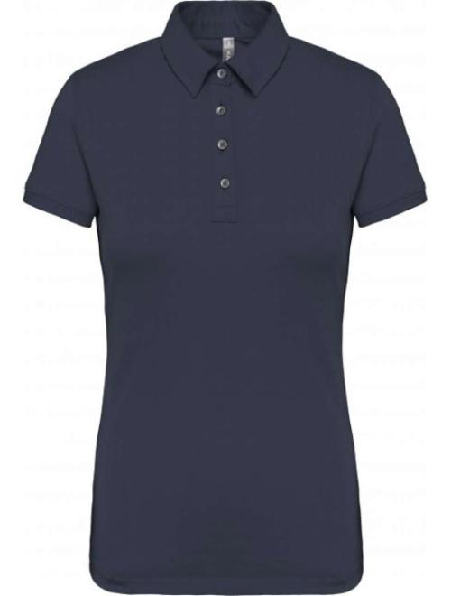 LADIES' SHORT SLEEVE JERSEY POLO SHIRT