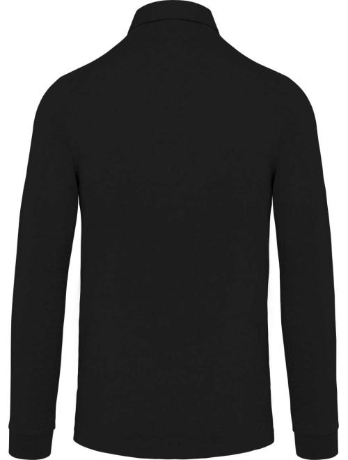 MEN'S LONG SLEEVE JERSEY POLO SHIRT