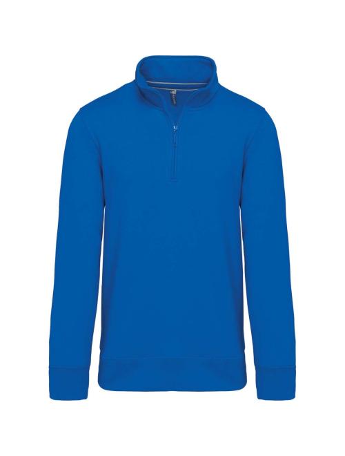 ZIPPED NECK SWEATSHIRT ZIPPED NECK SWEATSHIRT