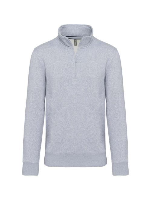 ZIPPED NECK SWEATSHIRT ZIPPED NECK SWEATSHIRT