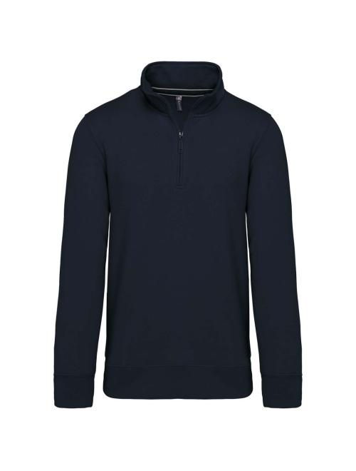 ZIPPED NECK SWEATSHIRT ZIPPED NECK SWEATSHIRT