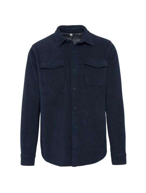 SHERPA-LINED FLEECE OVERSHIRT SHERPA-LINED FLEECE OVERSHIRT