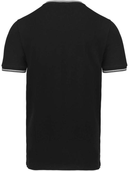MEN'S PIQUÉ KNIT V-NECK T-SHIRT
