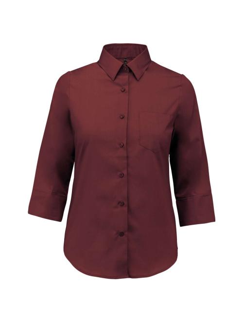 LADIES' 3/4 SLEEVED SHIRT