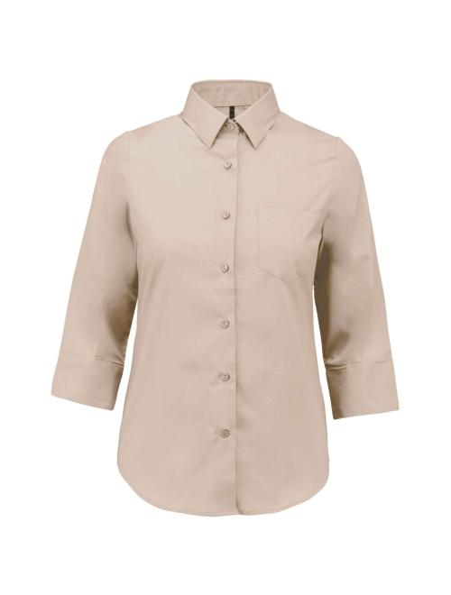 LADIES' 3/4 SLEEVED SHIRT