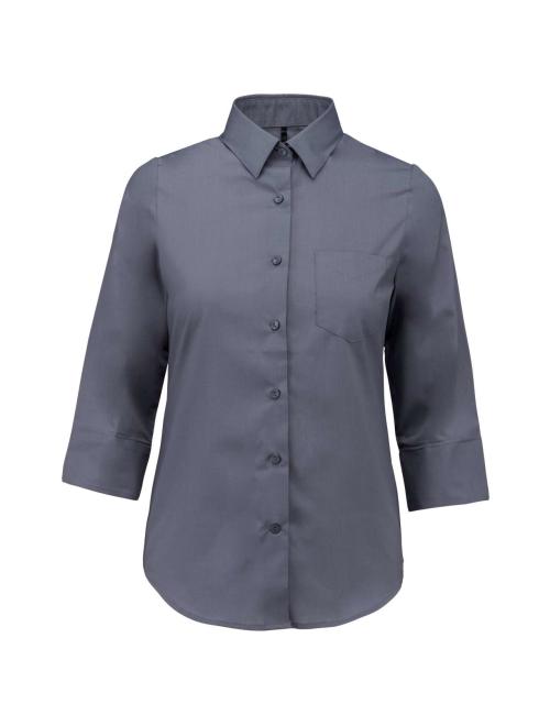 LADIES' 3/4 SLEEVED SHIRT
