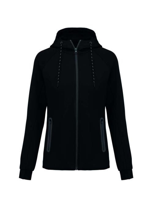 LADIES’ HOODED SWEATSHIRT