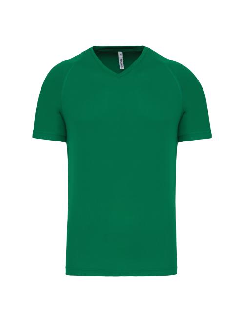 MEN’S V-NECK SHORT SLEEVE SPORTS T-SHIRT