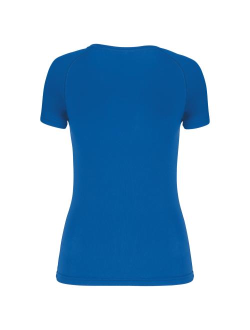 LADIES’ V-NECK SHORT SLEEVE SPORTS T-SHIRT