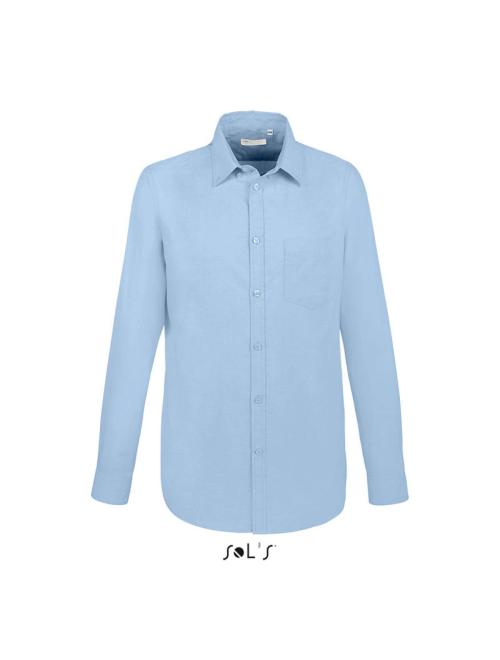 BOSTON FIT - LONG SLEEVE OXFORD MEN'S SHIRT
