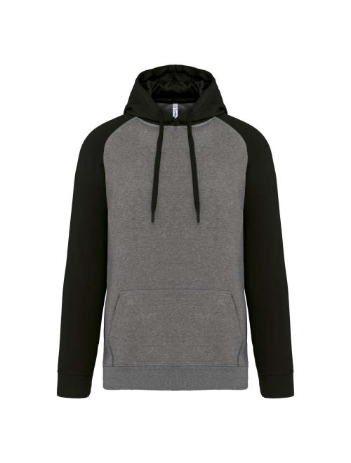 ADULT TWO-TONE HOODED SWEATSHIRT ADULT TWO-TONE HOODED SWEATSHIRT