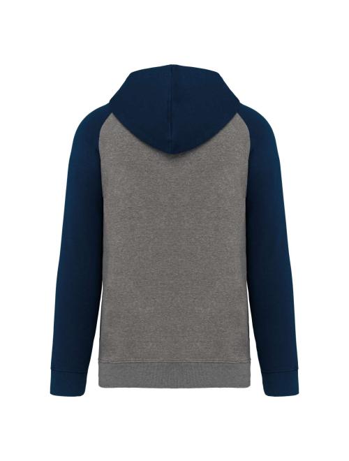 ADULT TWO-TONE HOODED SWEATSHIRT ADULT TWO-TONE HOODED SWEATSHIRT