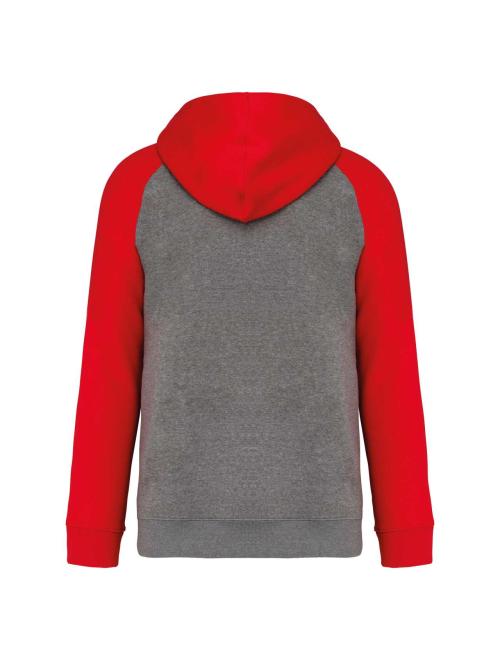 ADULT TWO-TONE HOODED SWEATSHIRT ADULT TWO-TONE HOODED SWEATSHIRT