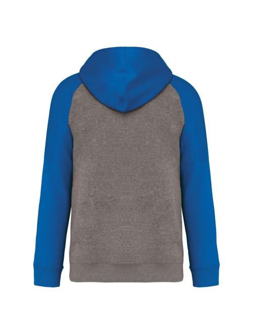 ADULT TWO-TONE HOODED SWEATSHIRT ADULT TWO-TONE HOODED SWEATSHIRT