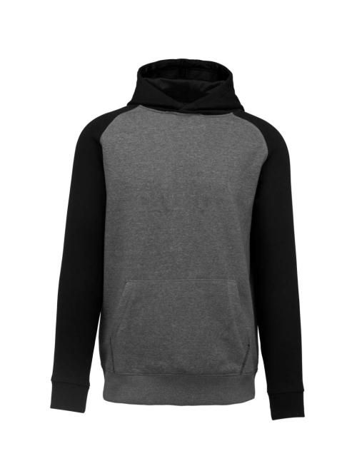 KIDS' TWO-TONE HOODED SWEATSHIRT