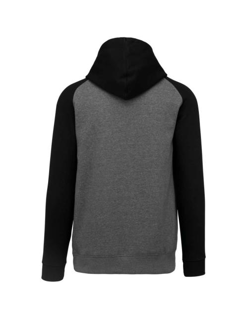 KIDS' TWO-TONE HOODED SWEATSHIRT