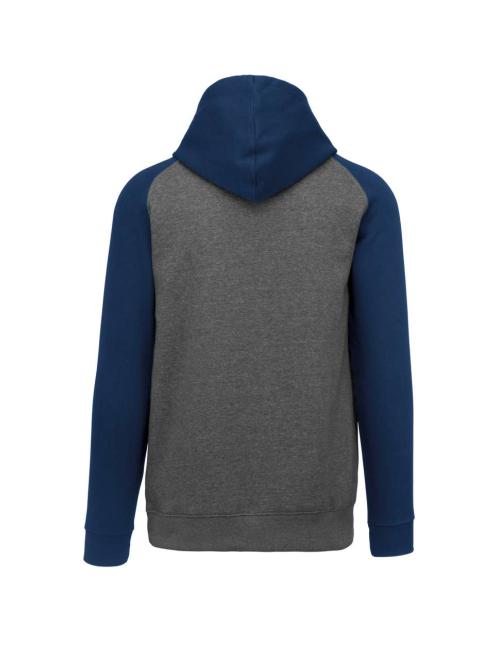 KIDS' TWO-TONE HOODED SWEATSHIRT