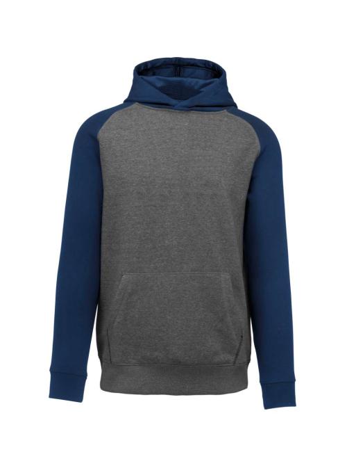 KIDS' TWO-TONE HOODED SWEATSHIRT