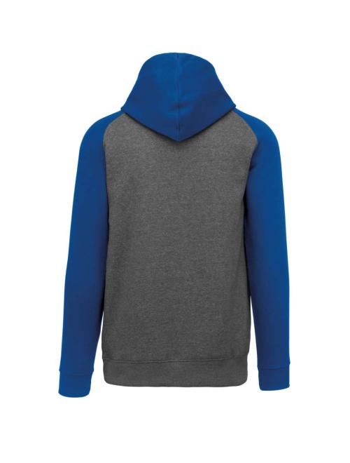 KIDS' TWO-TONE HOODED SWEATSHIRT