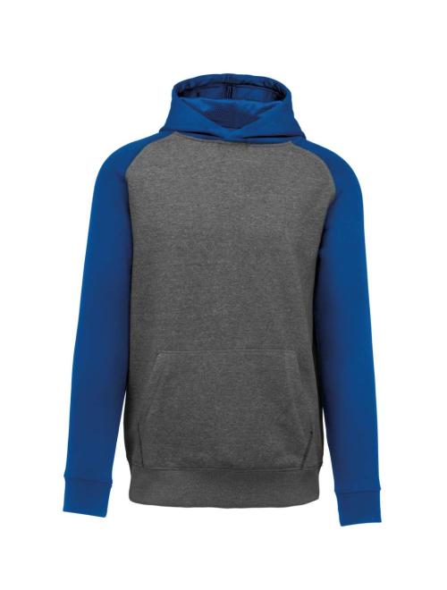 KIDS' TWO-TONE HOODED SWEATSHIRT