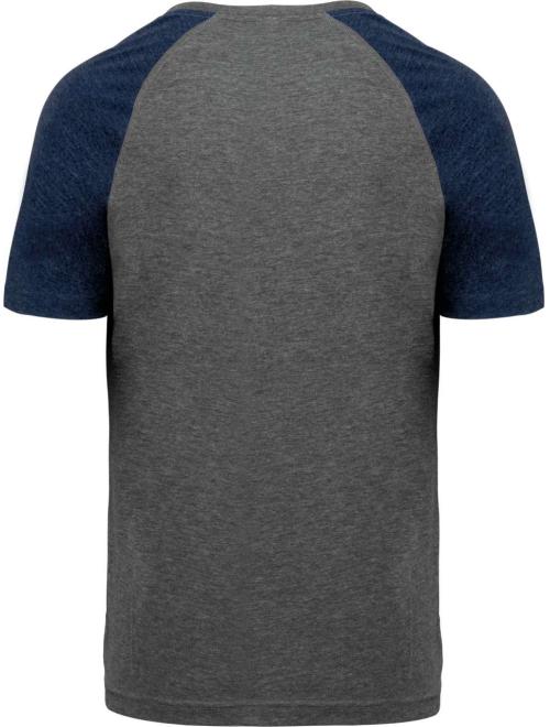 ADULT TWO-TONE SPORTS SHORT SLEEVE T-SHIRT