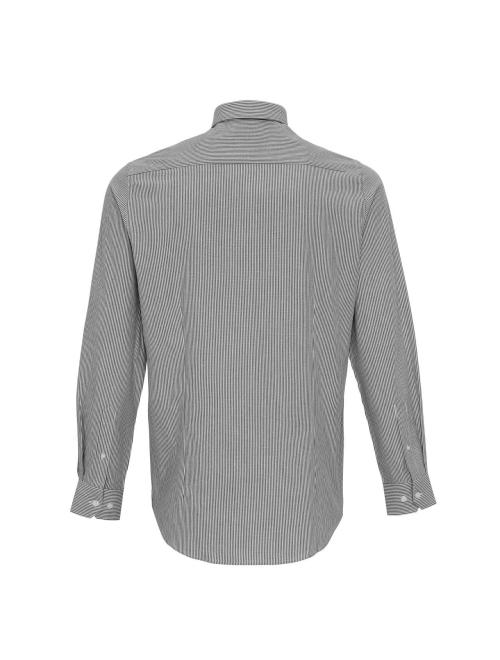 MEN’S COTTON RICH OXFORD STRIPES SHIRT