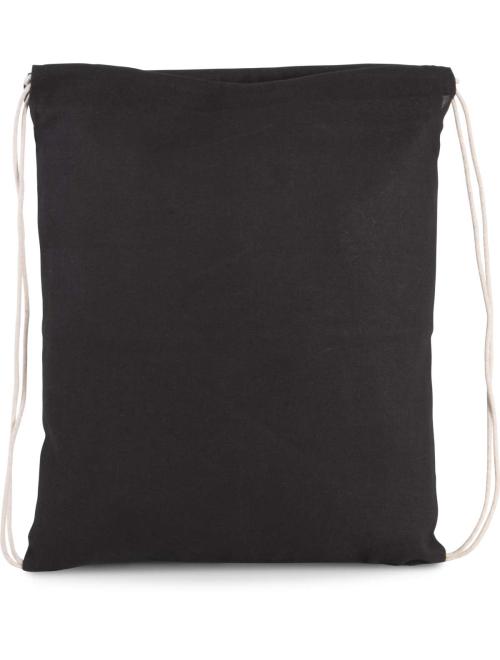 ORGANIC COTTON SMALL DRAWSTING BACKPACK