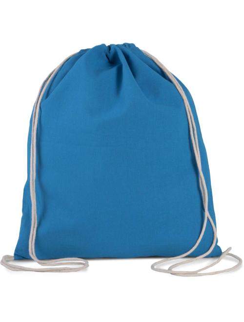 ORGANIC COTTON SMALL DRAWSTING BACKPACK