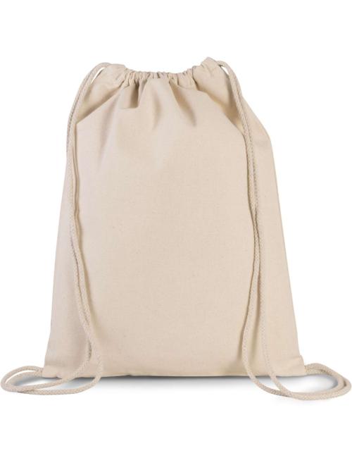 DRAWSTRING BAG WITH THICK STRAPS