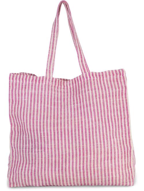 JUCO STRIPED SHOPPER BAG