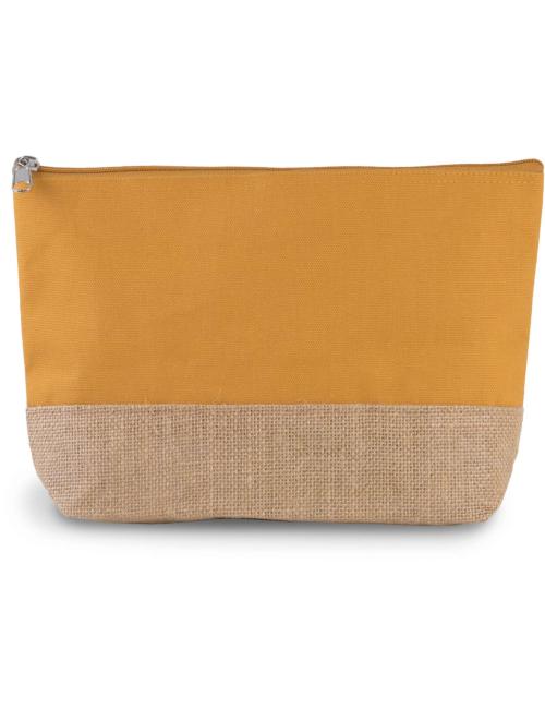 CANVAS & JUTE POUCH