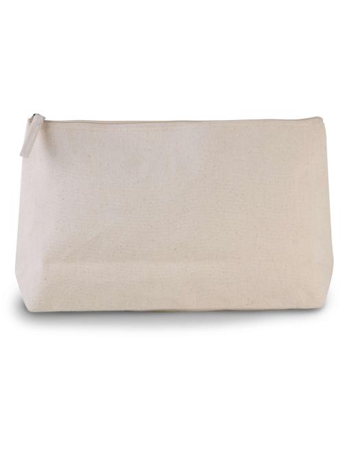 COTTON CANVAS TOILETRY BAG