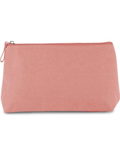 COTTON CANVAS TOILETRY BAG