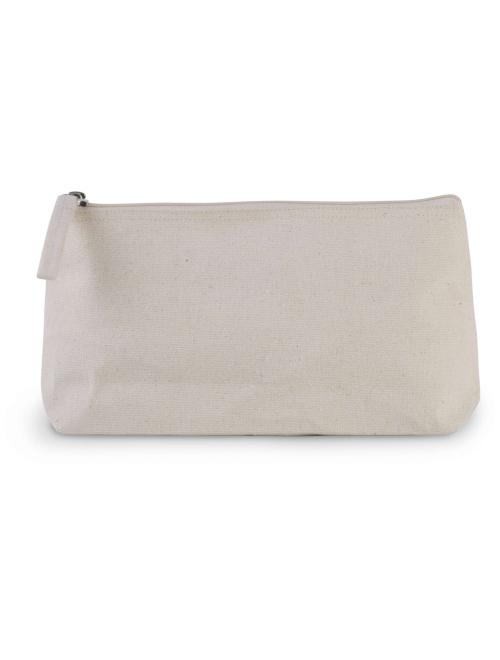 COTTON CANVAS TOILETRY BAG