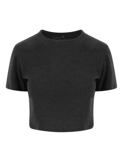 GIRLIE TRI-BLEND CROPPED T