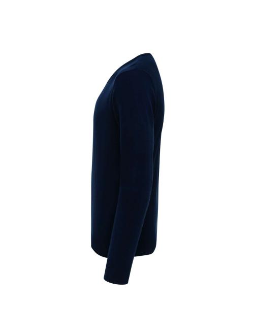 'ESSENTIAL' ACRYLIC MEN'S V-NECK SWEATER