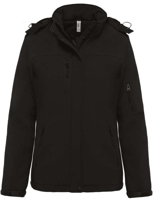 LADIES’ HOODED SOFTSHELL LINED PARKA LADIES’ HOODED SOFTSHELL LINED PARKA