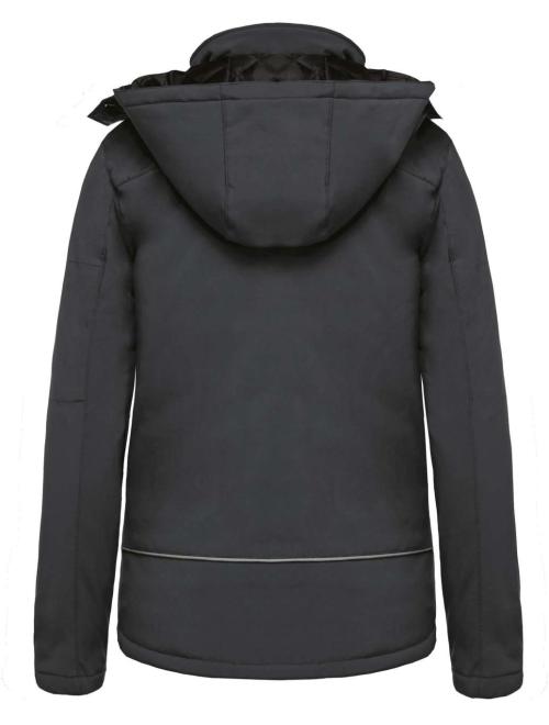 LADIES’ HOODED SOFTSHELL LINED PARKA LADIES’ HOODED SOFTSHELL LINED PARKA