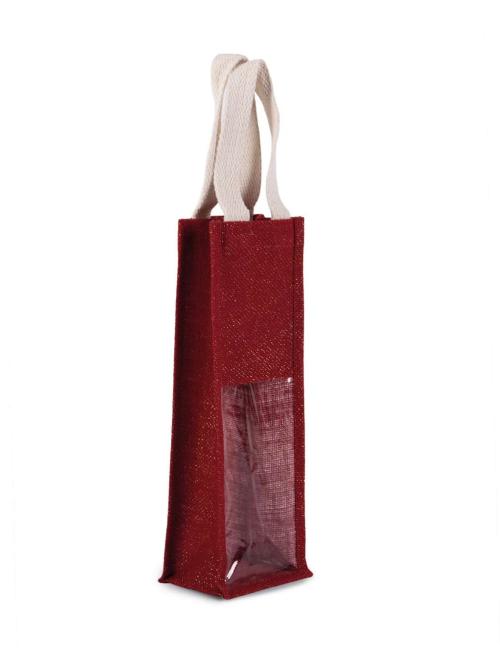 JUTE BOTTLE BAG