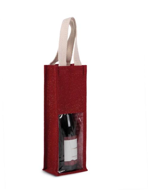 JUTE BOTTLE BAG