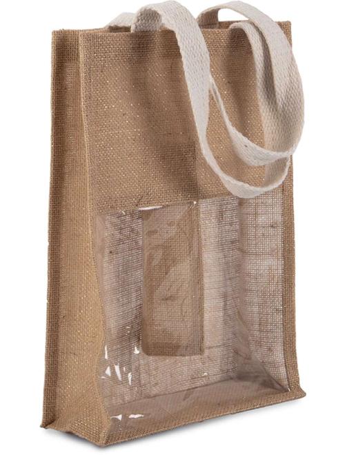 JUTE BOTTLE BAG