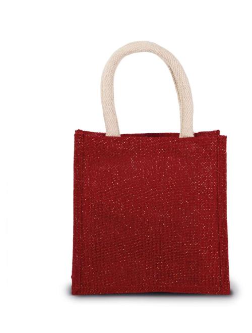 JUTE CANVAS TOTE - SMALL
